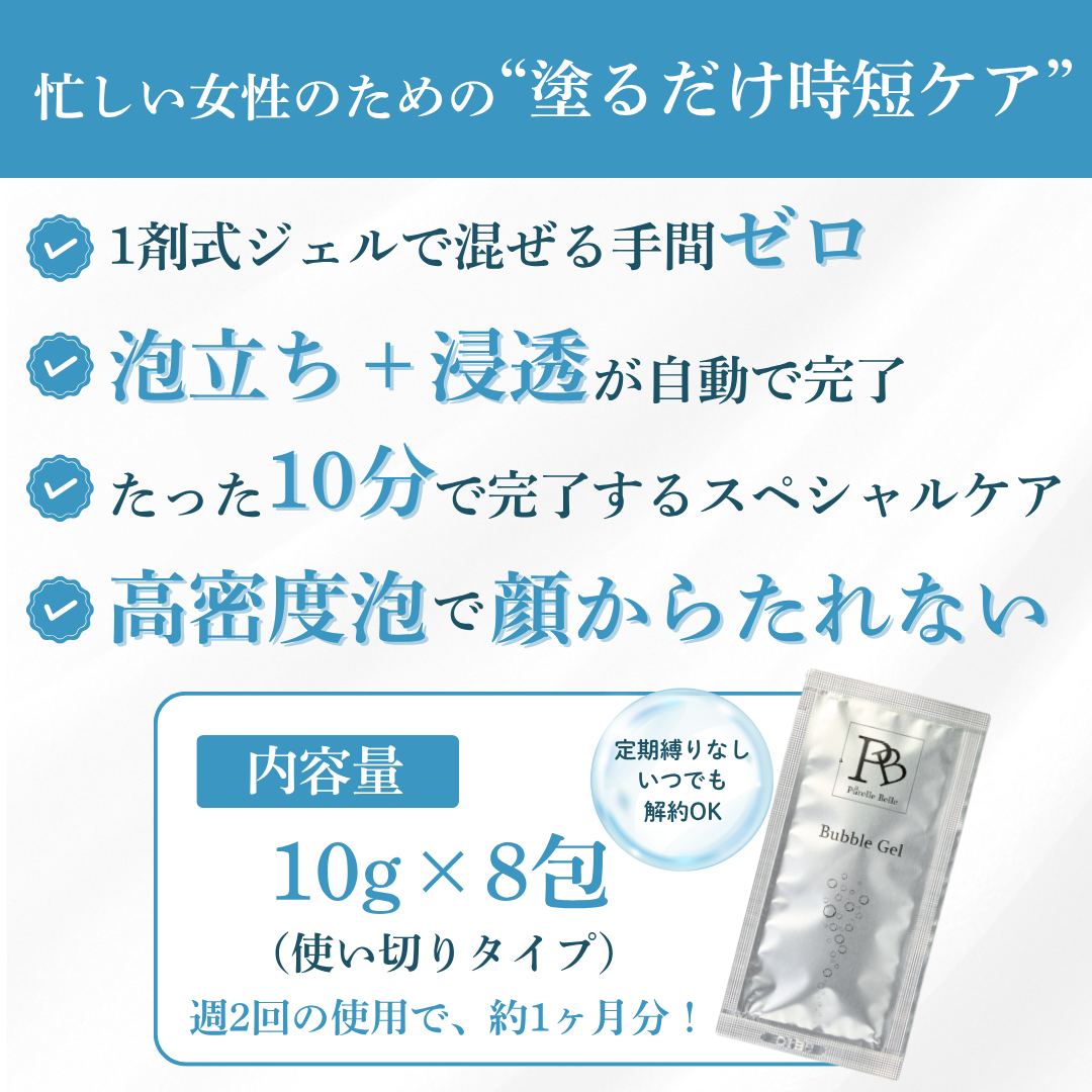 Purella Belle バブルジェル(10g/8包入)