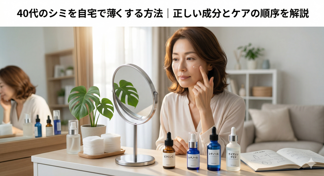 40代男性の鼻の毛穴・黒ずみが改善しない原因と、今日から始めるケアを解説